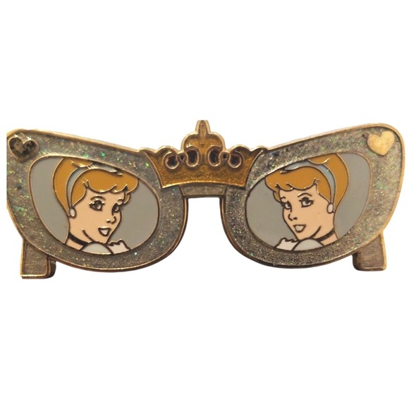 Disney Jewelry - Disney Pin Cinderella Princess Character Sunglasses 59043